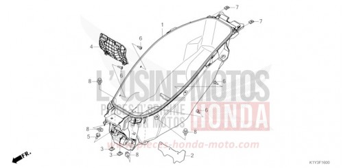 LUGGAGE BOX WW125AM de 2021